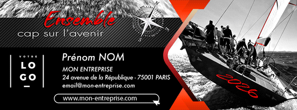 Signature mail dynamique vœux